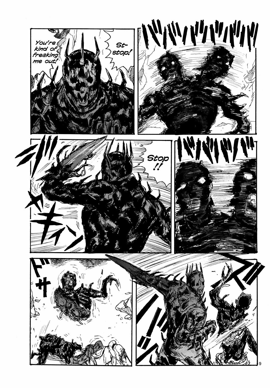 Dai Dark Chapter 47 page 9 - Chapter 47: Black Tremors