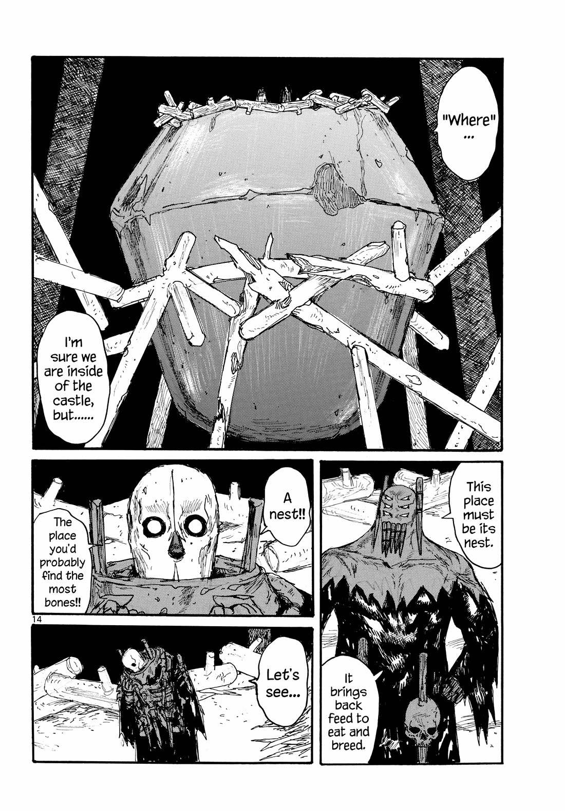 Dai Dark Chapter 48 page 14 - Chapter 48: An Ordinary Starving Man