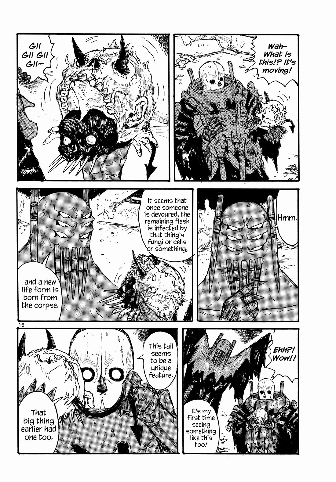 Dai Dark Chapter 48 page 16 - Chapter 48: An Ordinary Starving Man