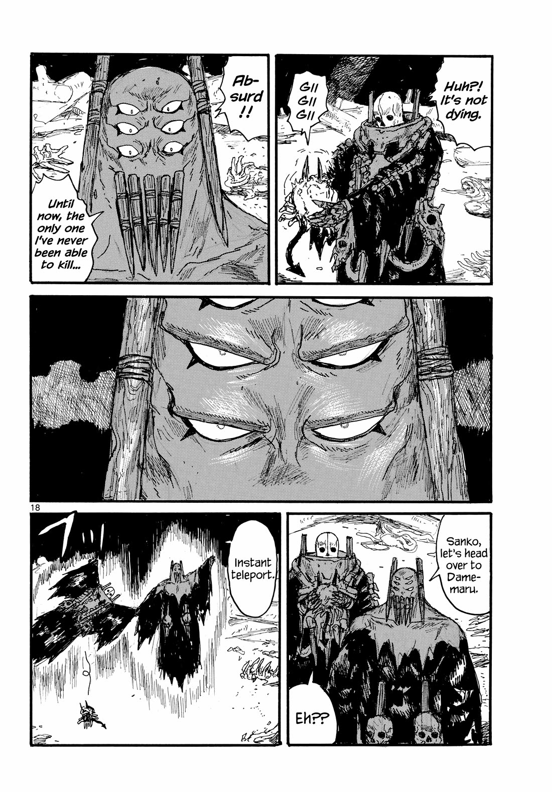 Dai Dark Chapter 48 page 18 - Chapter 48: An Ordinary Starving Man