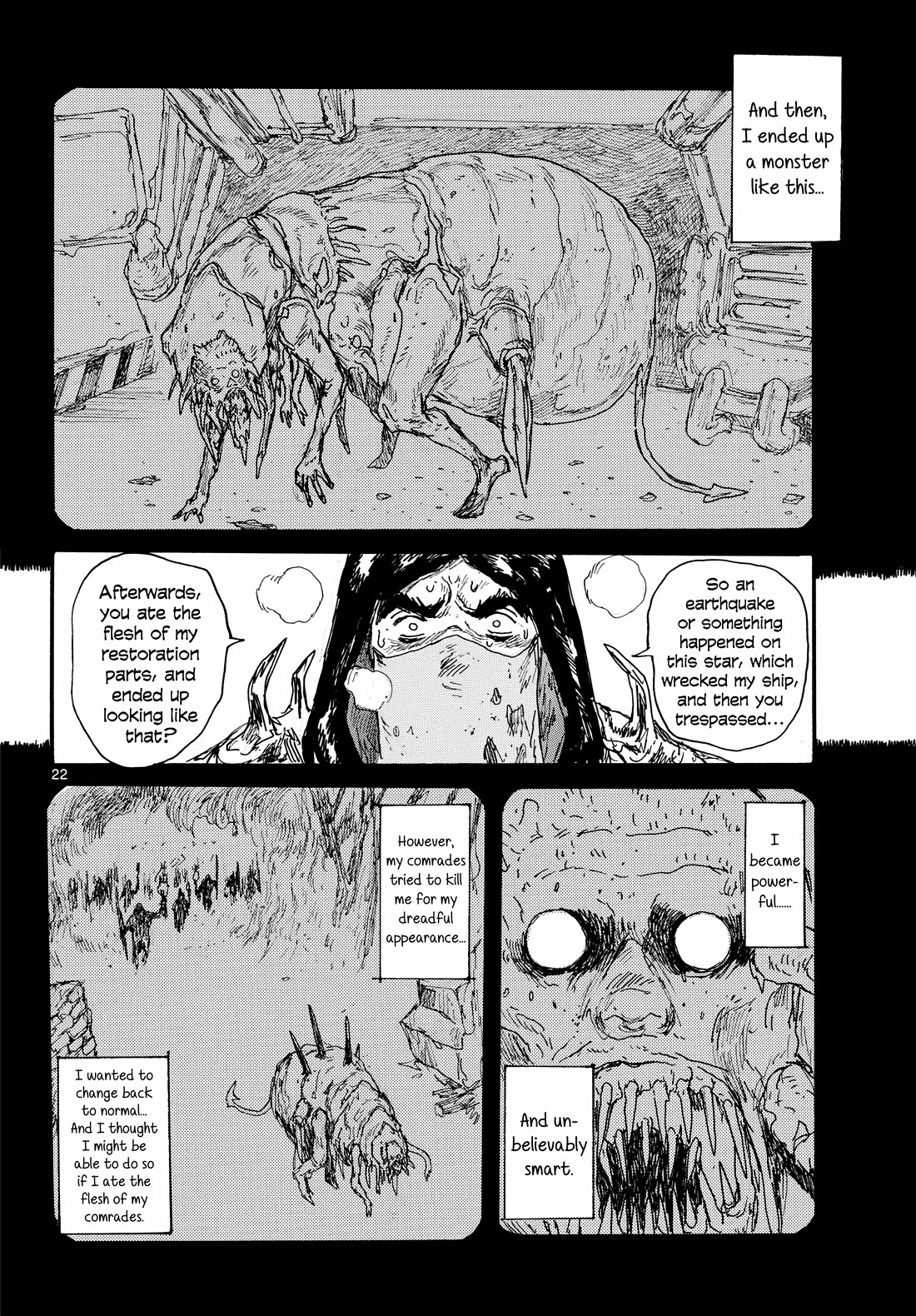 Dai Dark Chapter 48 page 22 - Chapter 48: An Ordinary Starving Man