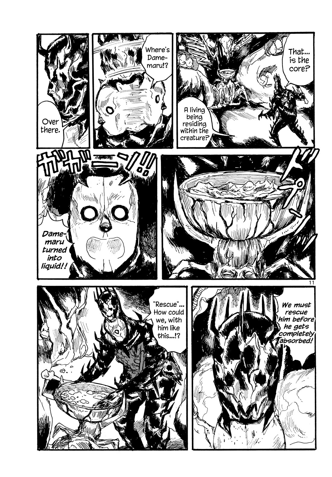 Dai Dark Chapter 50 page 11 - Chapter 50: What is Damemaru?