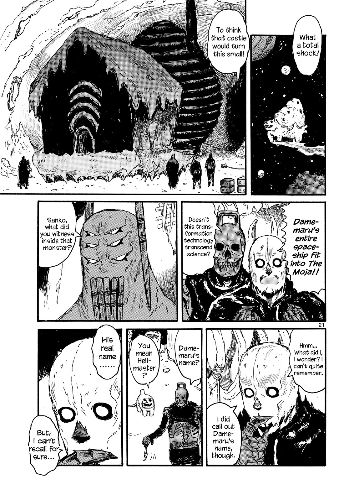 Dai Dark Chapter 50 page 21 - Chapter 50: What is Damemaru?