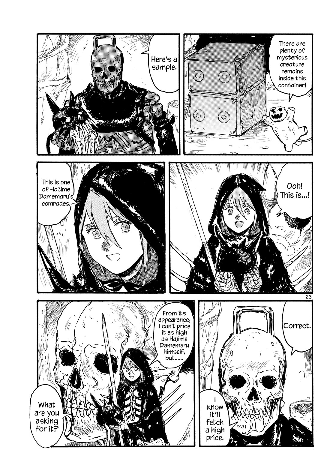 Dai Dark Chapter 50 page 23 - Chapter 50: What is Damemaru?