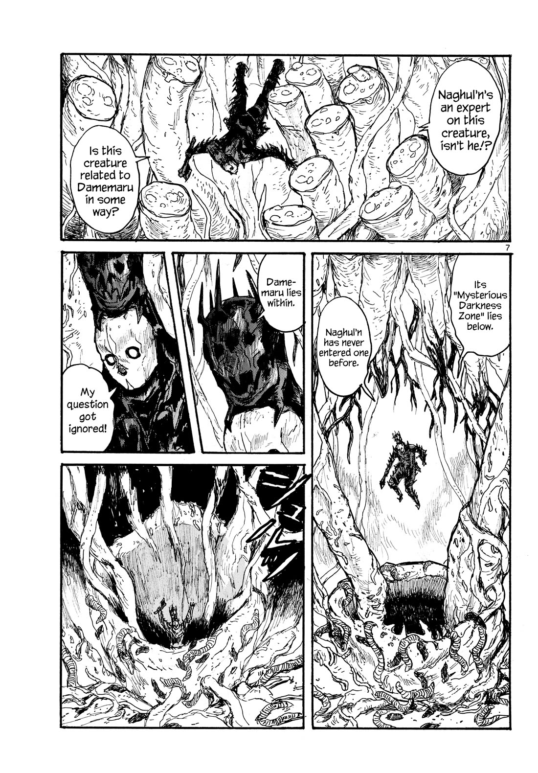 Dai Dark Chapter 50 page 7 - Chapter 50: What is Damemaru?