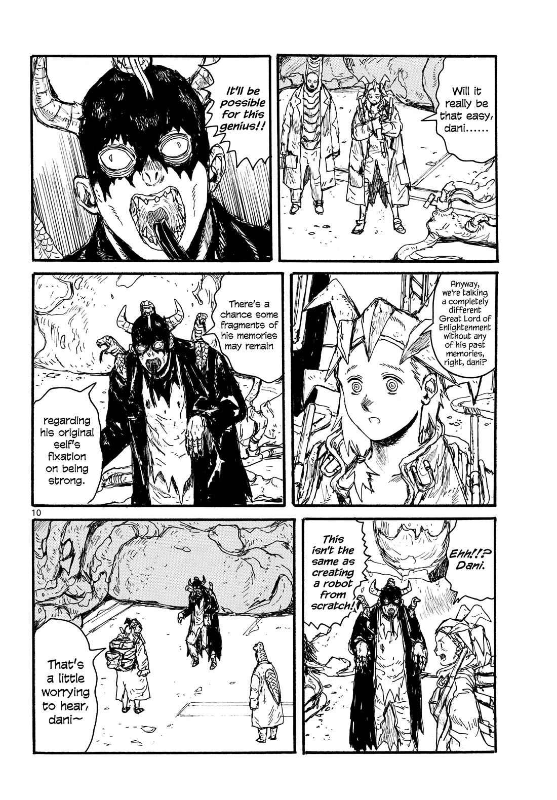 Dai Dark Chapter 52 page 10 - Chapter 52: Dark Appetite