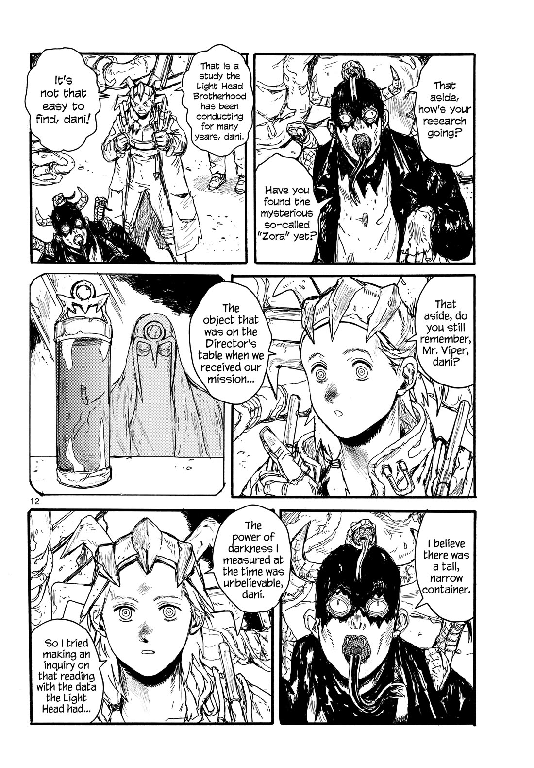 Dai Dark Chapter 52 page 12 - Chapter 52: Dark Appetite