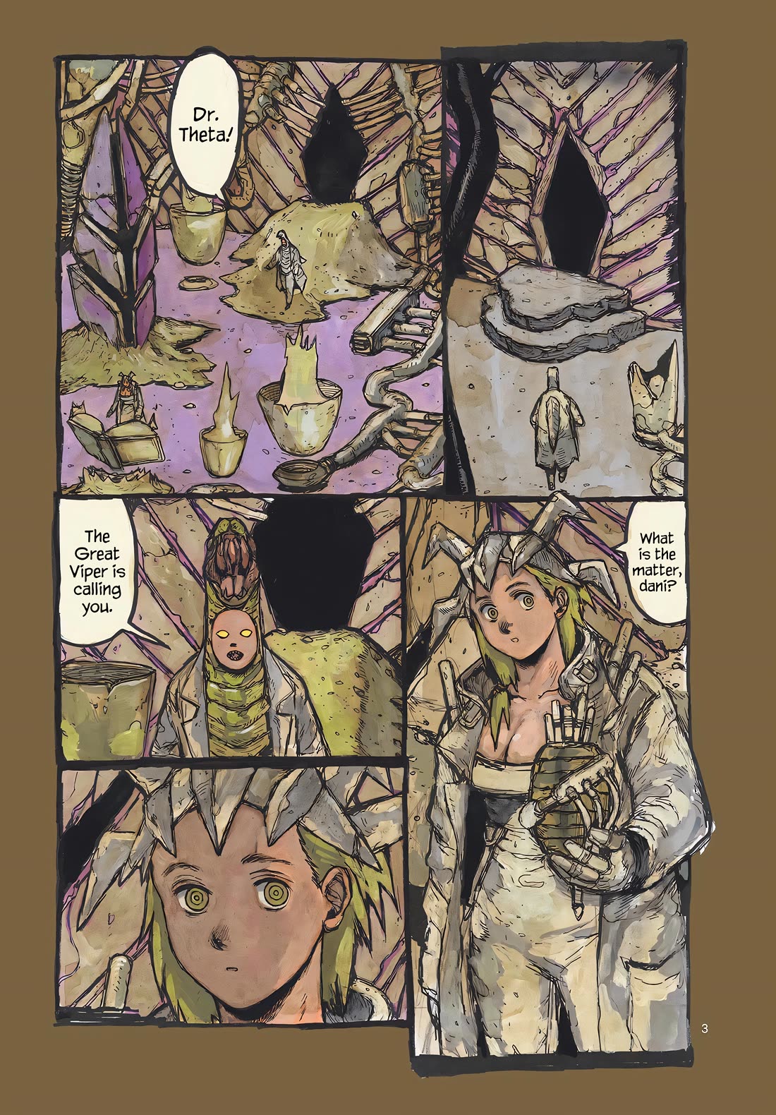 Dai Dark Chapter 52 page 3 - Chapter 52: Dark Appetite