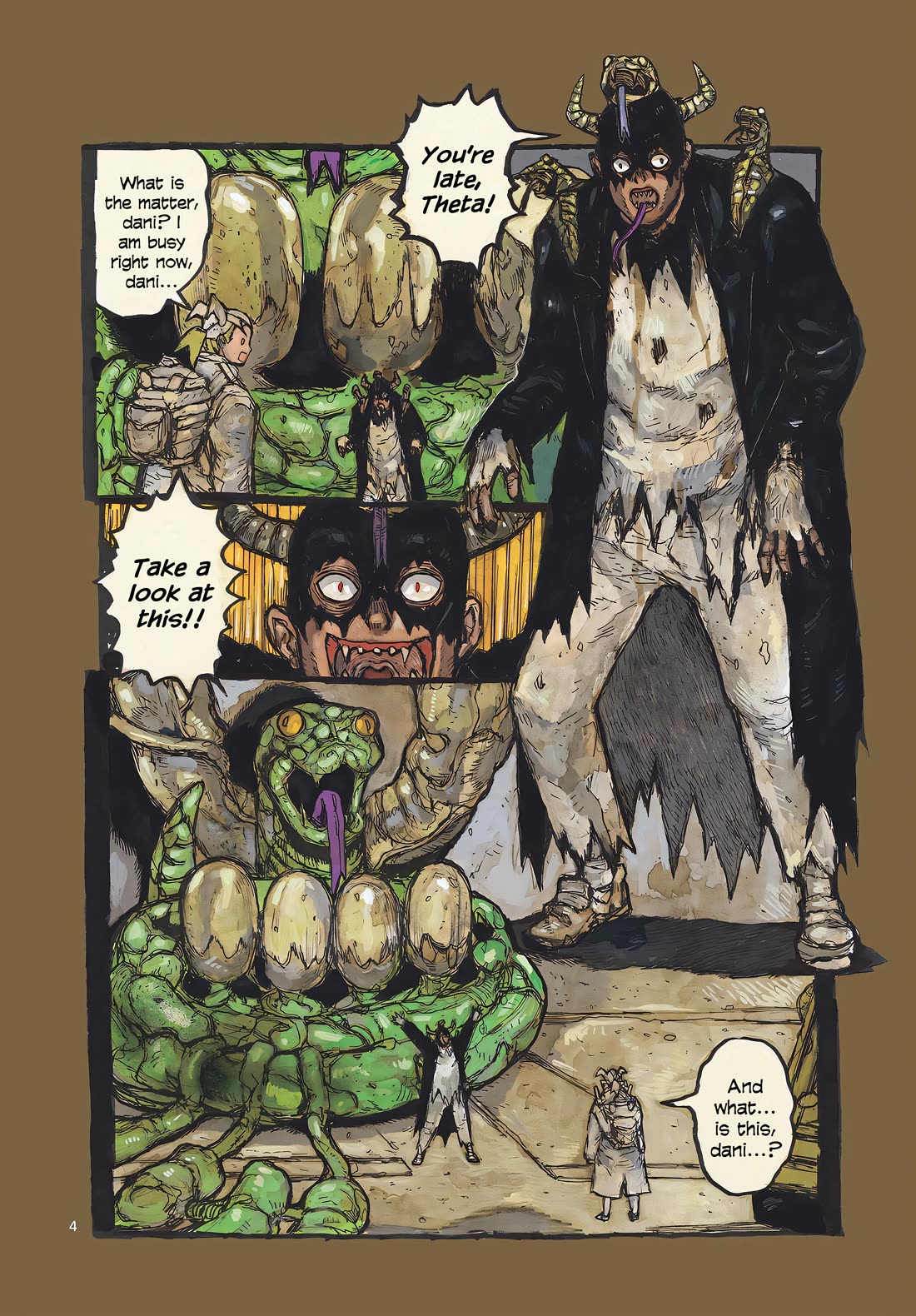 Dai Dark Chapter 52 page 4 - Chapter 52: Dark Appetite