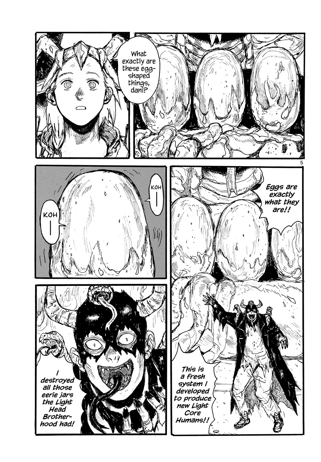 Dai Dark Chapter 52 page 5 - Chapter 52: Dark Appetite