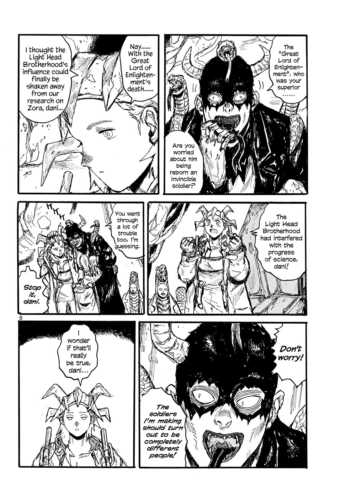 Dai Dark Chapter 52 page 8 - Chapter 52: Dark Appetite