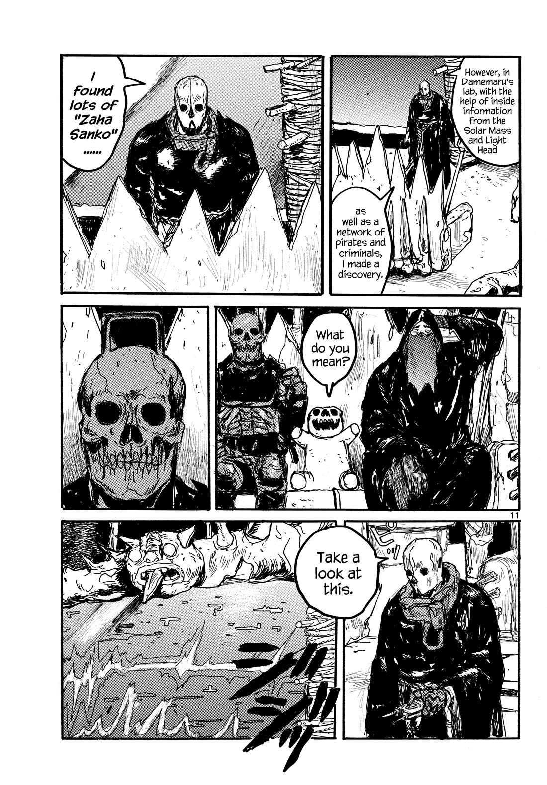 Dai Dark Chapter 53 page 11 - Chapter 53: Tons of Sanko
