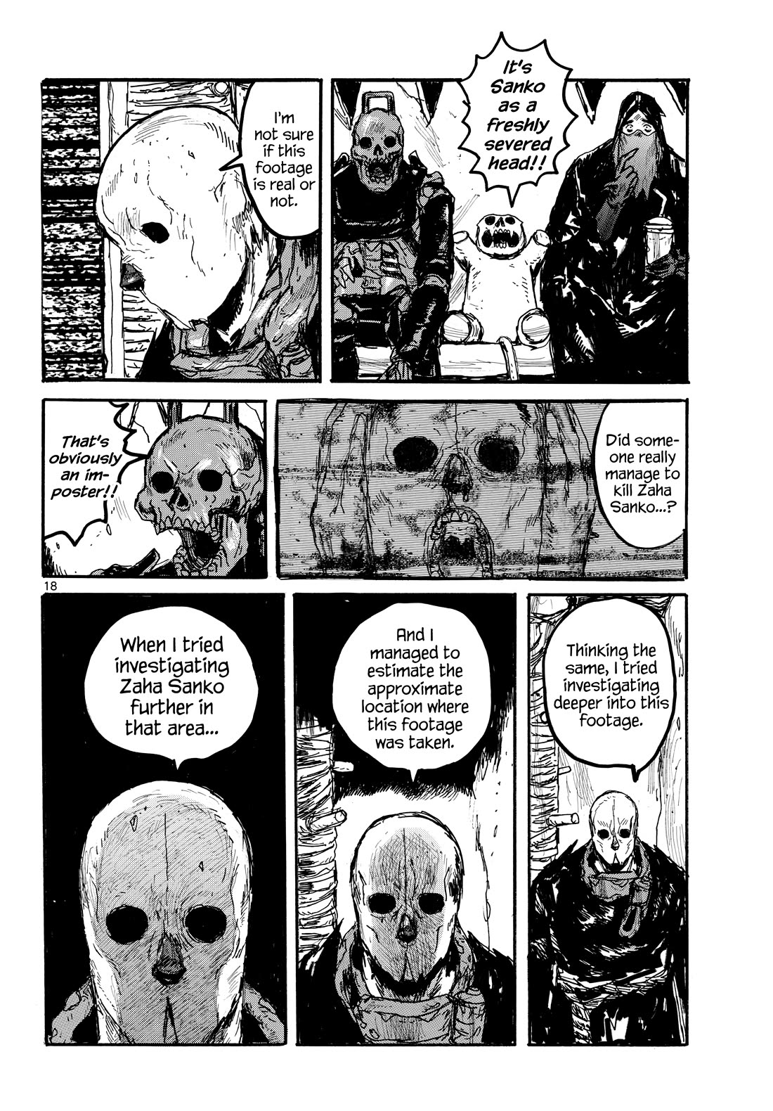 Dai Dark Chapter 53 page 18 - Chapter 53: Tons of Sanko