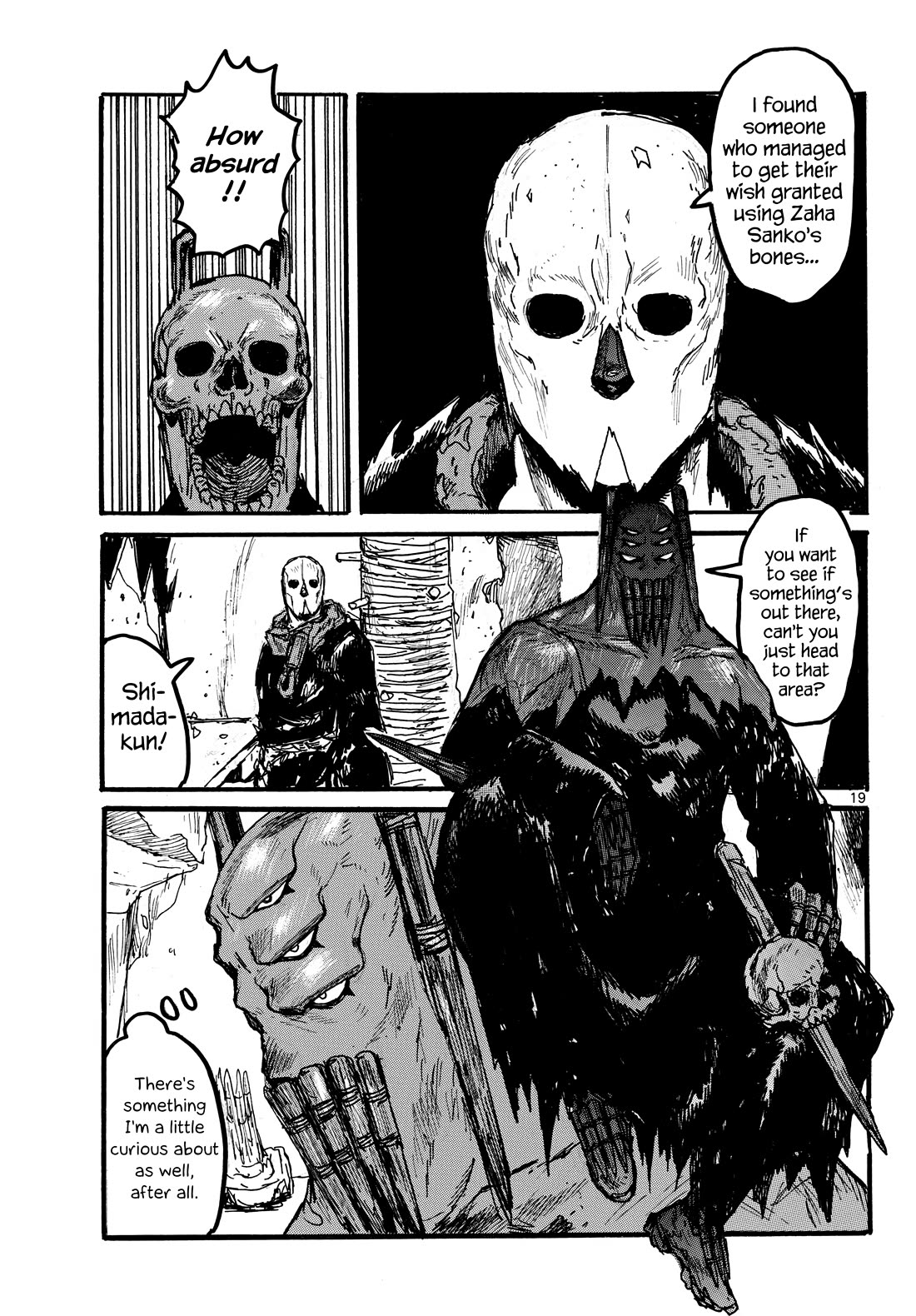 Dai Dark Chapter 53 page 19 - Chapter 53: Tons of Sanko