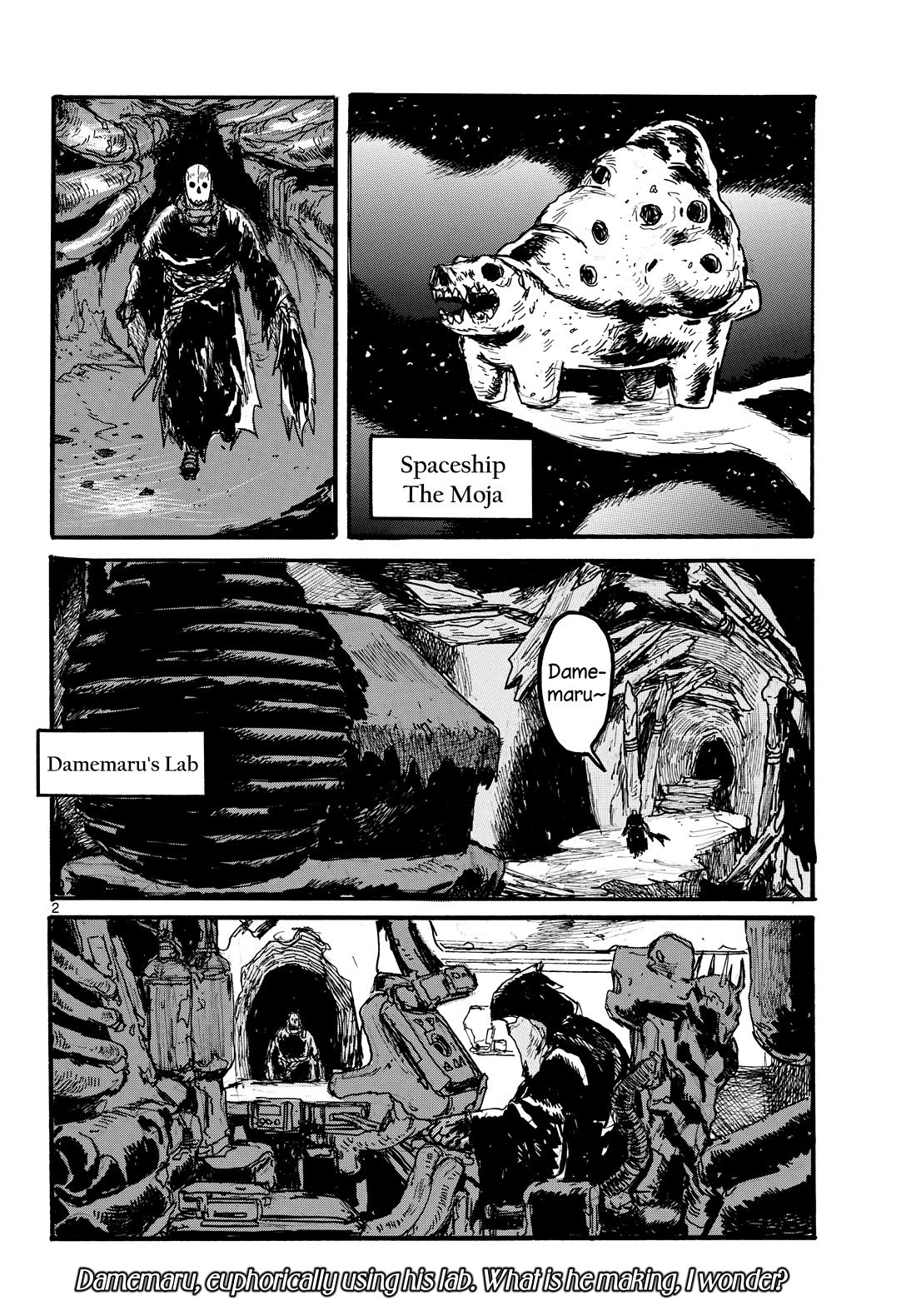 Dai Dark Chapter 53 page 2 - Chapter 53: Tons of Sanko