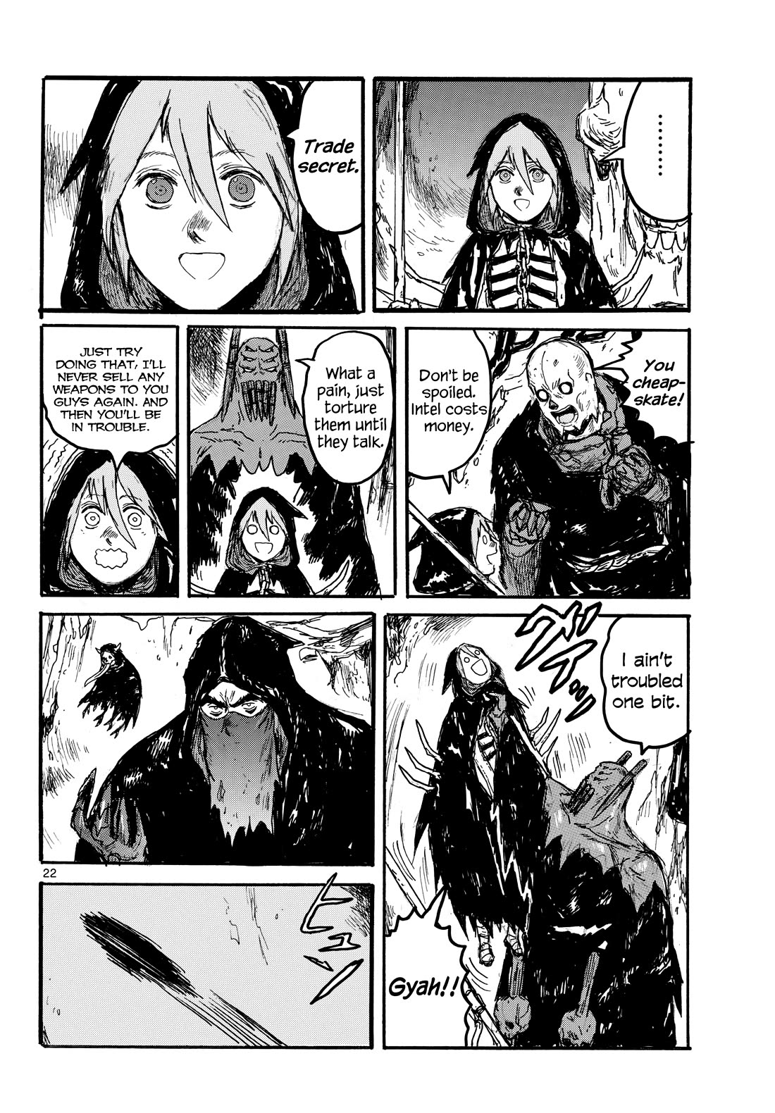 Dai Dark Chapter 53 page 22 - Chapter 53: Tons of Sanko