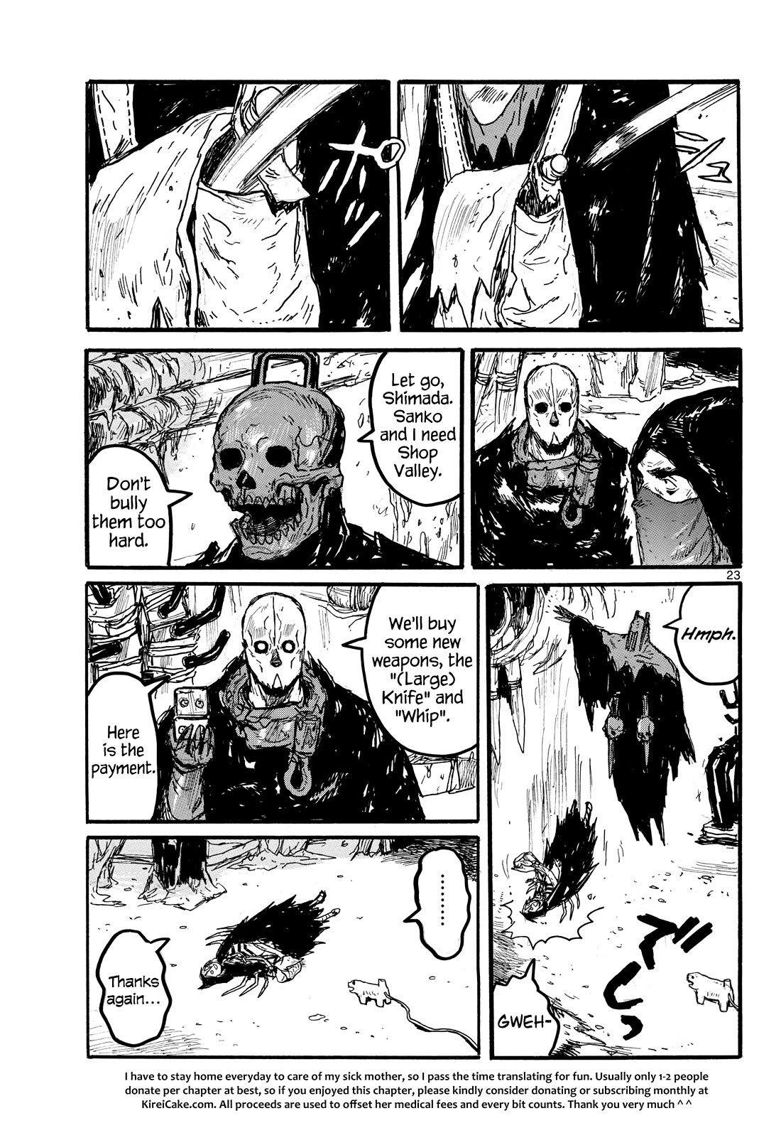 Dai Dark Chapter 53 page 23 - Chapter 53: Tons of Sanko