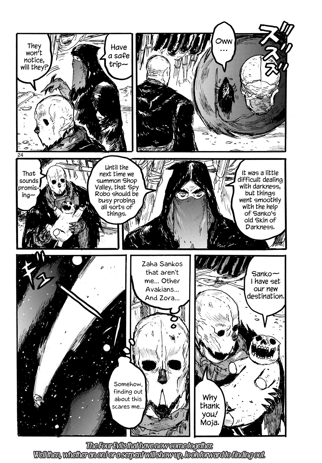 Dai Dark Chapter 53 page 24 - Chapter 53: Tons of Sanko