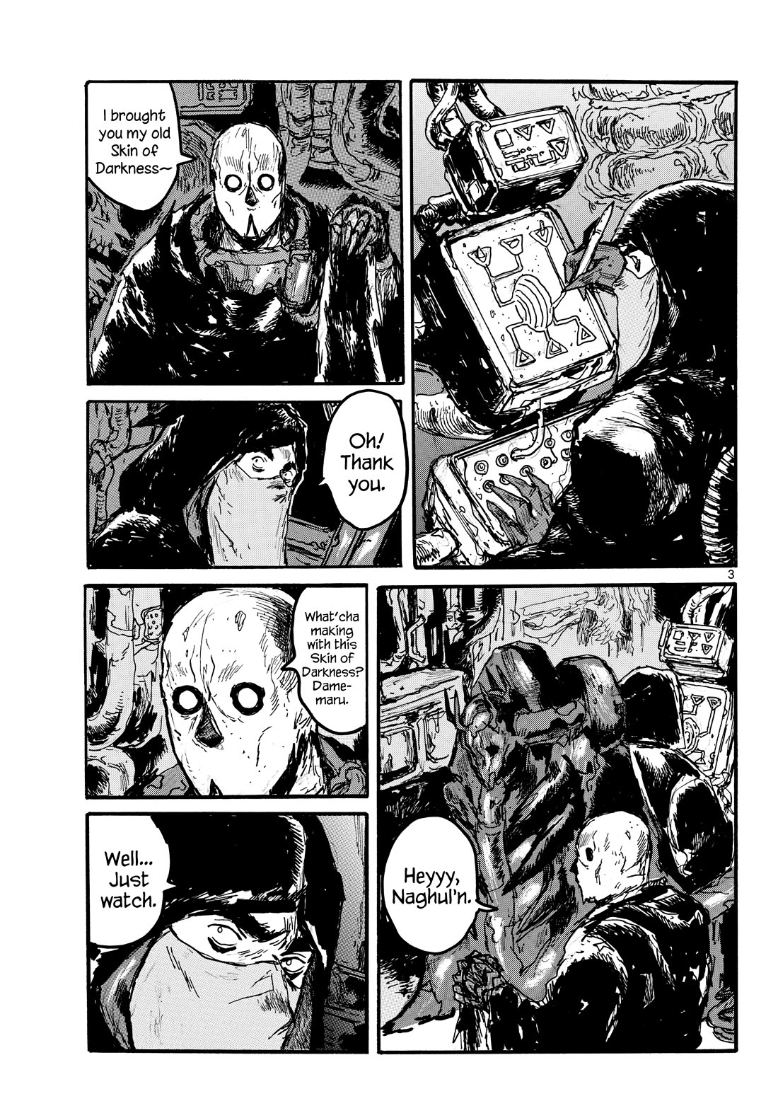 Dai Dark Chapter 53 page 3 - Chapter 53: Tons of Sanko