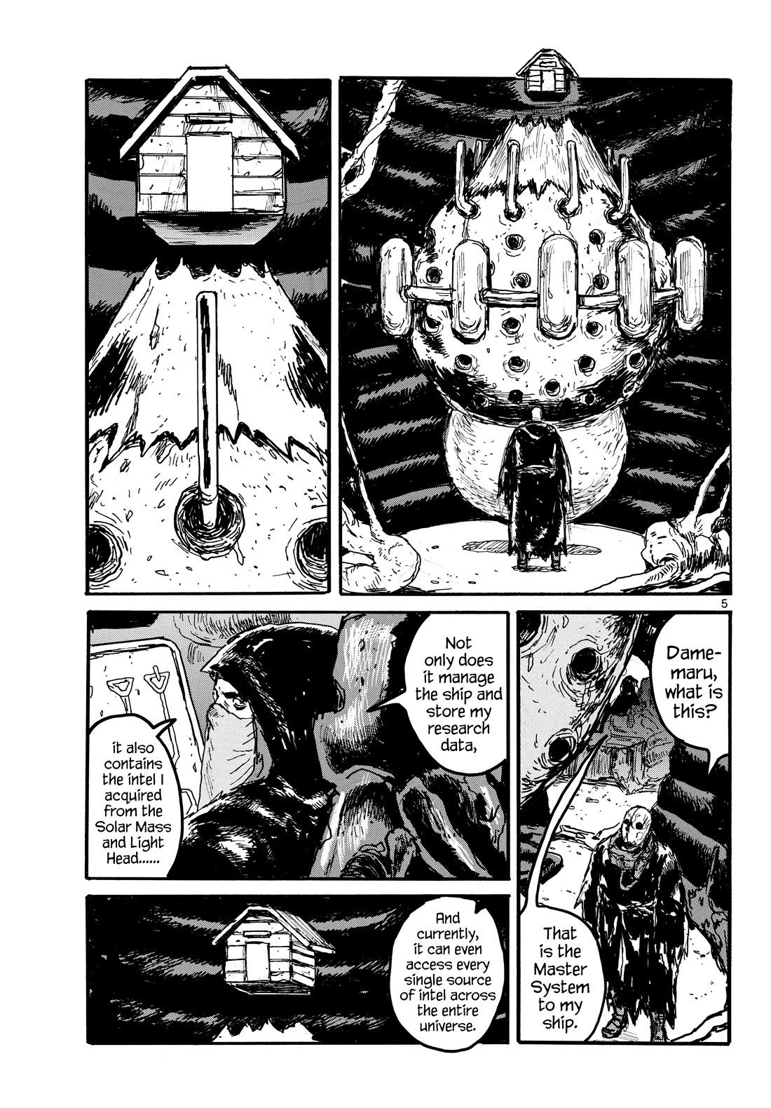 Dai Dark Chapter 53 page 5 - Chapter 53: Tons of Sanko