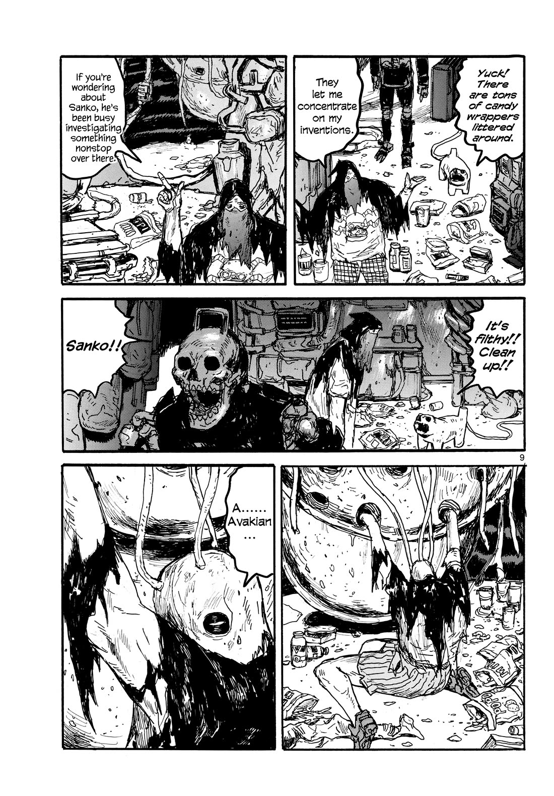 Dai Dark Chapter 53 page 9 - Chapter 53: Tons of Sanko