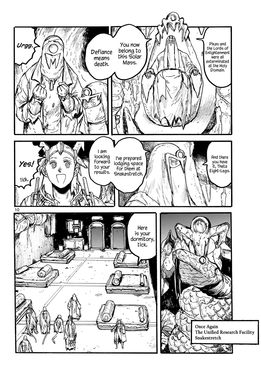 Dai Dark Chapter 54 page 10 - Chapter 54: Evil Evil Restive Horse Girl