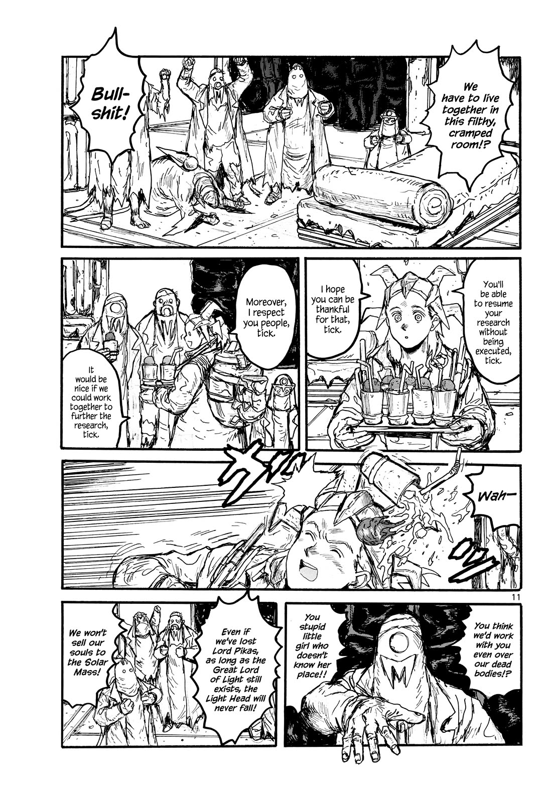 Dai Dark Chapter 54 page 11 - Chapter 54: Evil Evil Restive Horse Girl
