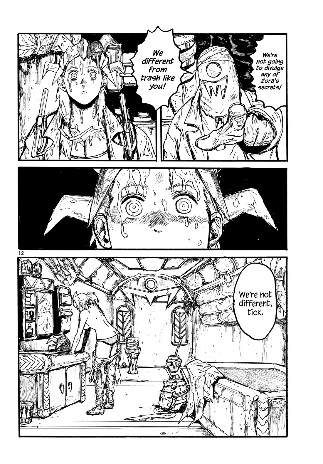 Dai Dark Chapter 54 page 12 - Chapter 54: Evil Evil Restive Horse Girl