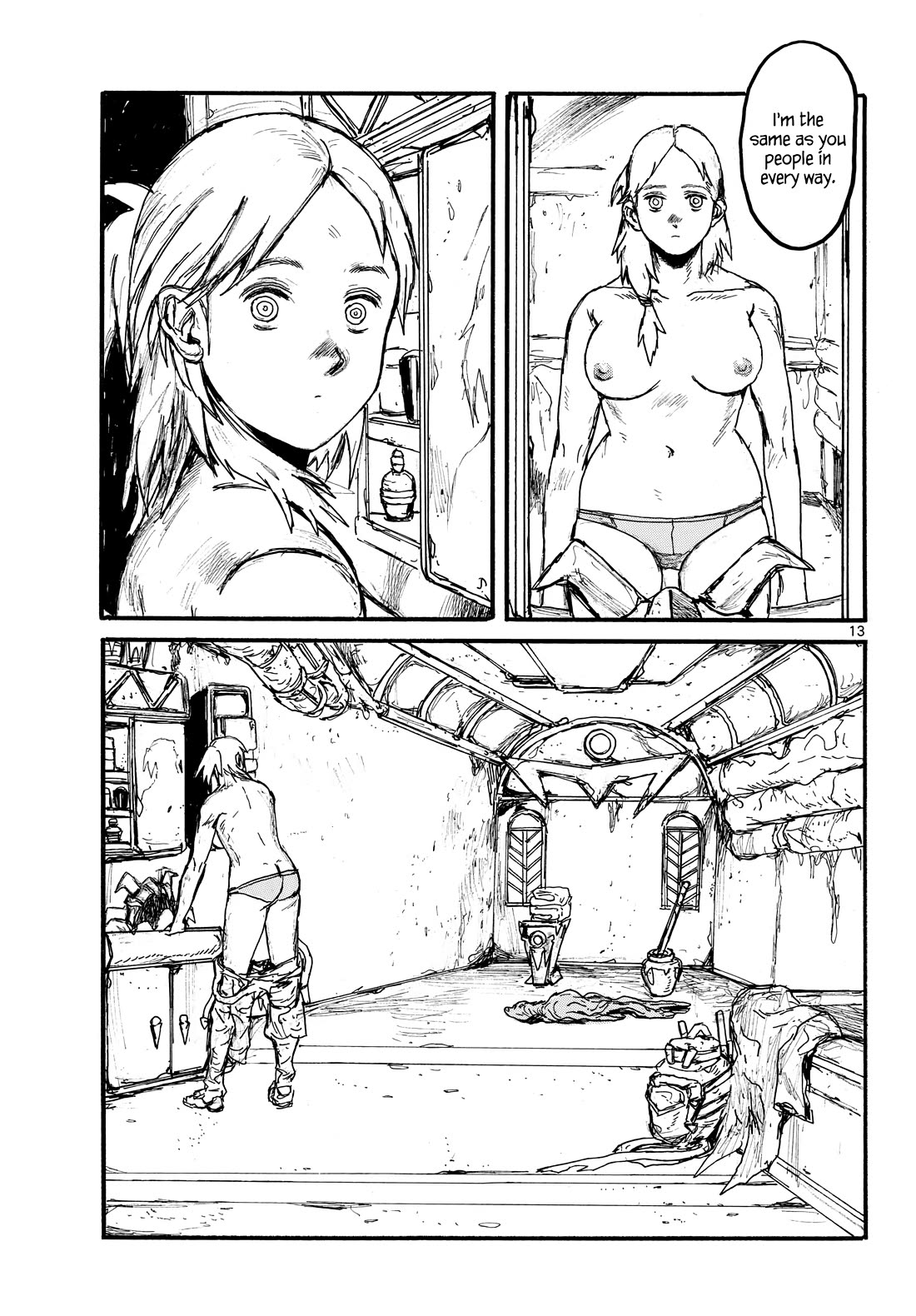 Dai Dark Chapter 54 page 13 - Chapter 54: Evil Evil Restive Horse Girl