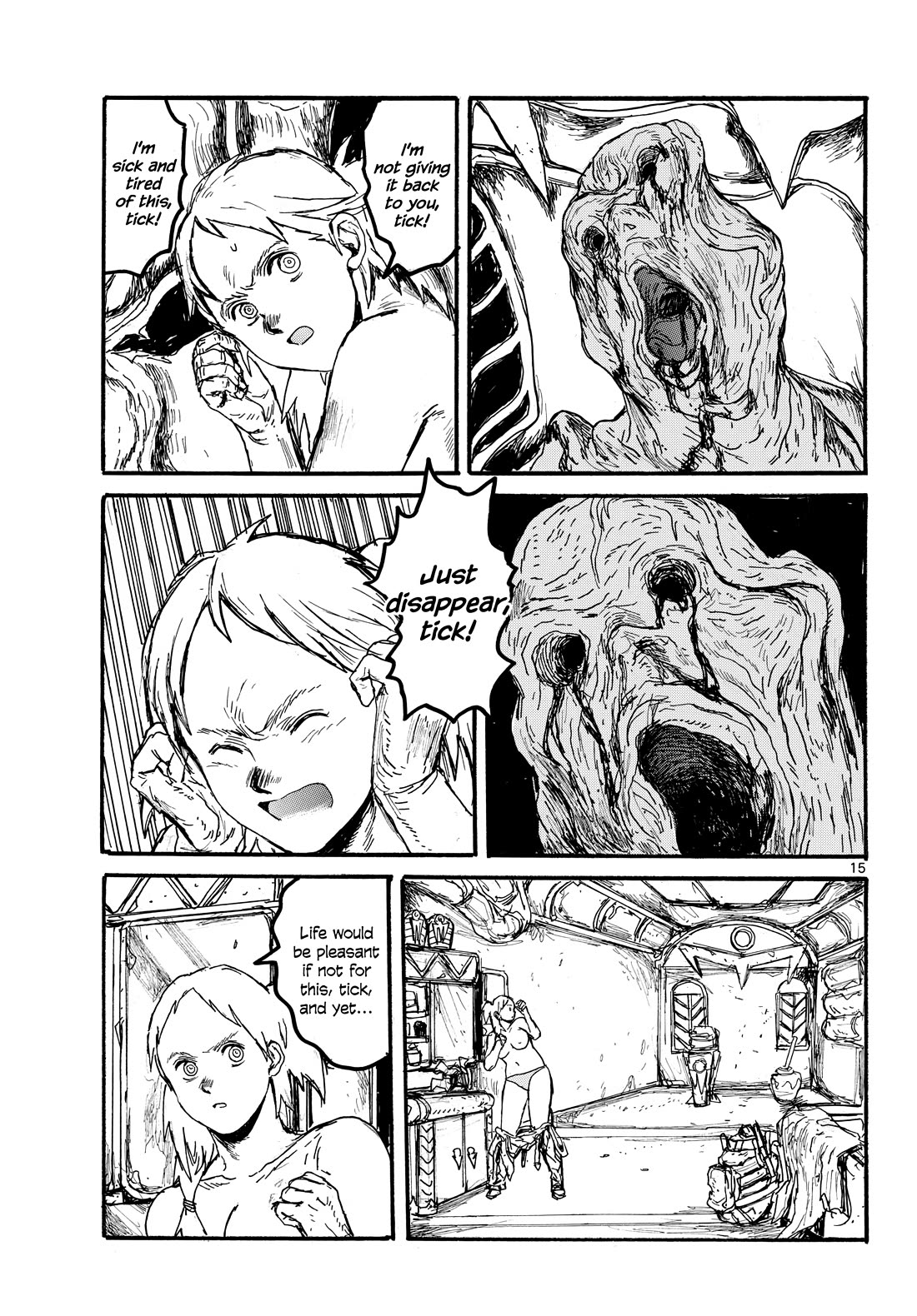 Dai Dark Chapter 54 page 15 - Chapter 54: Evil Evil Restive Horse Girl