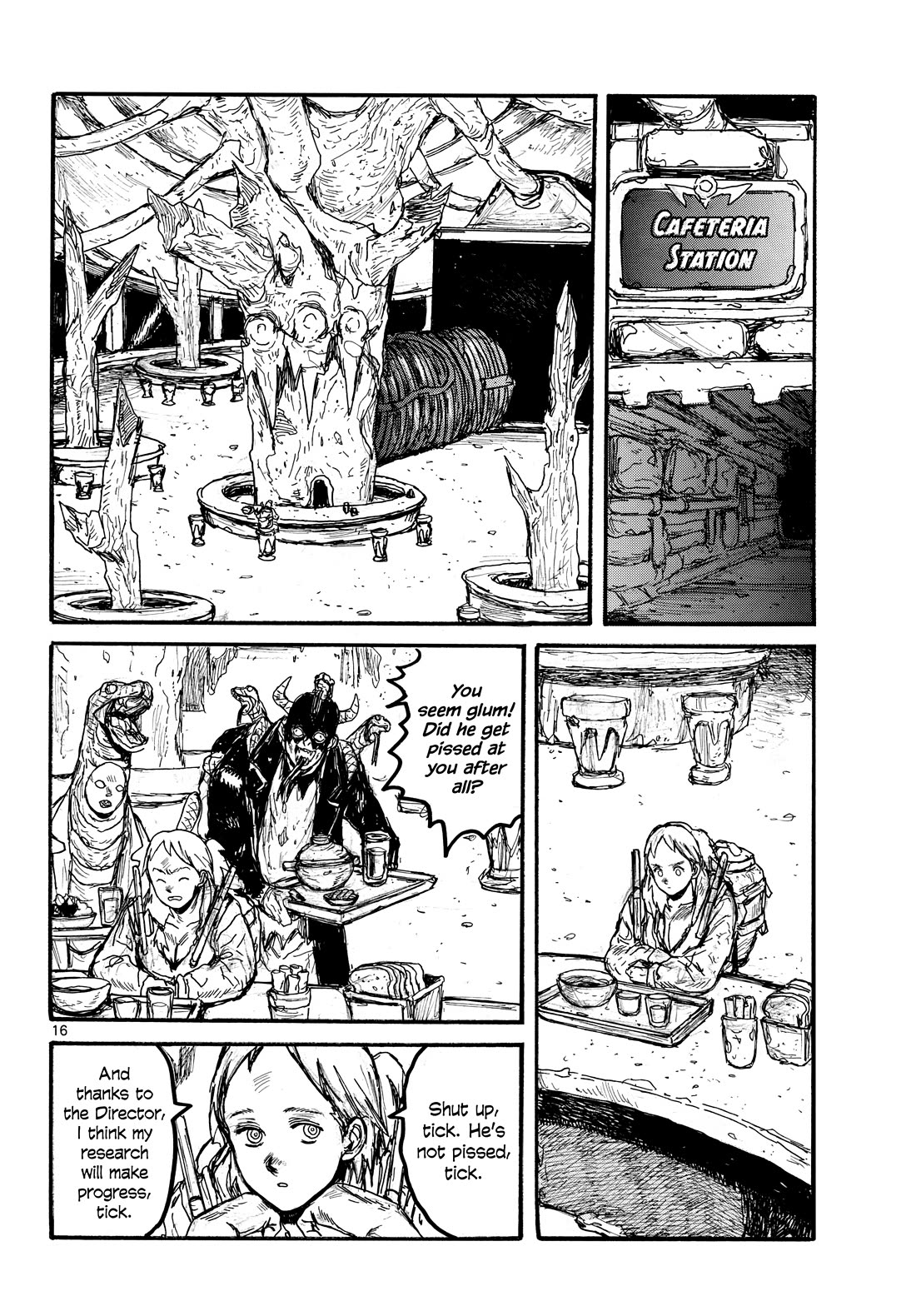 Dai Dark Chapter 54 page 16 - Chapter 54: Evil Evil Restive Horse Girl