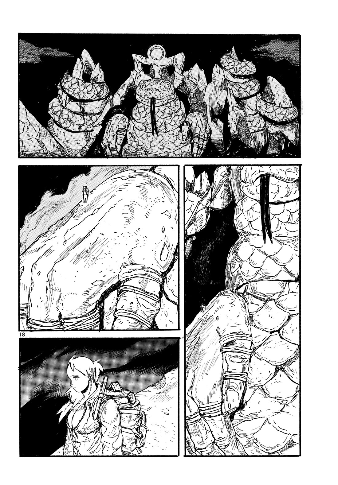 Dai Dark Chapter 54 page 18 - Chapter 54: Evil Evil Restive Horse Girl