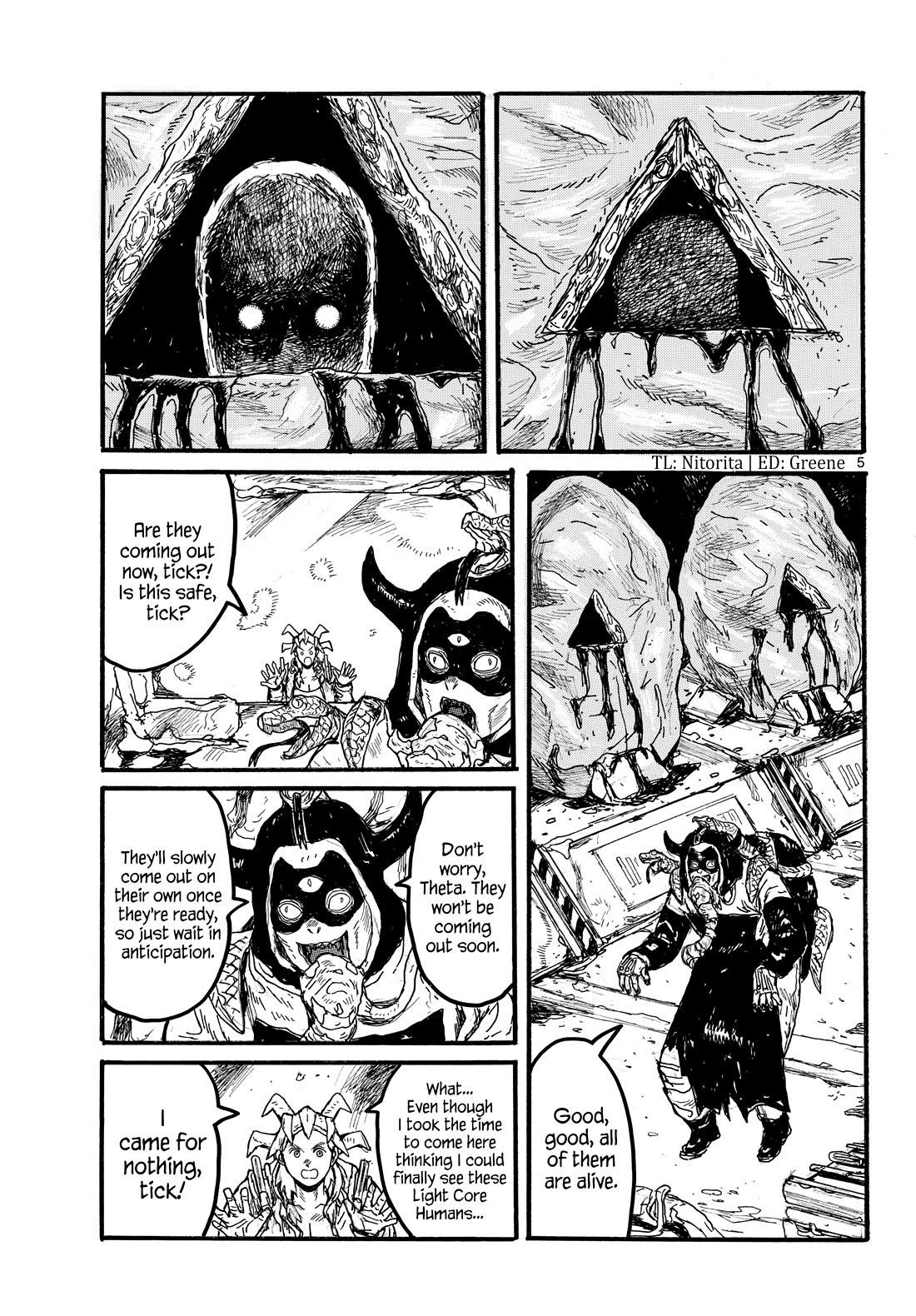 Dai Dark Chapter 54 page 5 - Chapter 54: Evil Evil Restive Horse Girl