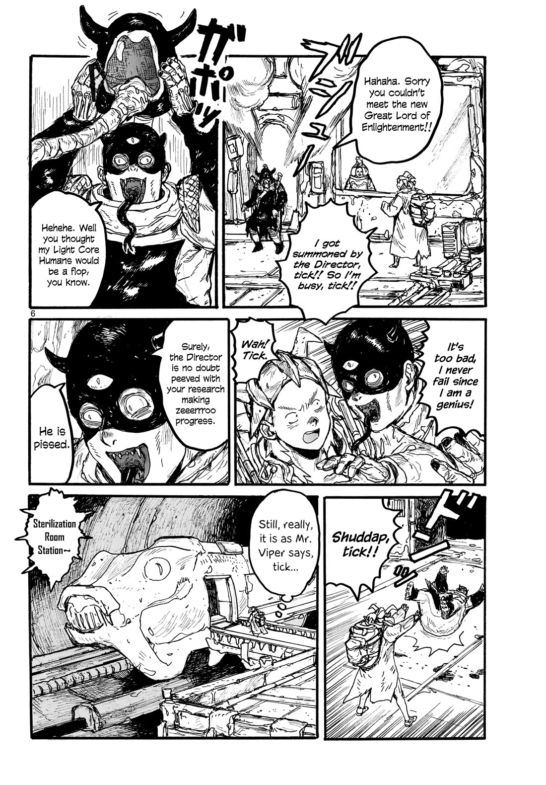 Dai Dark Chapter 54 page 6 - Chapter 54: Evil Evil Restive Horse Girl