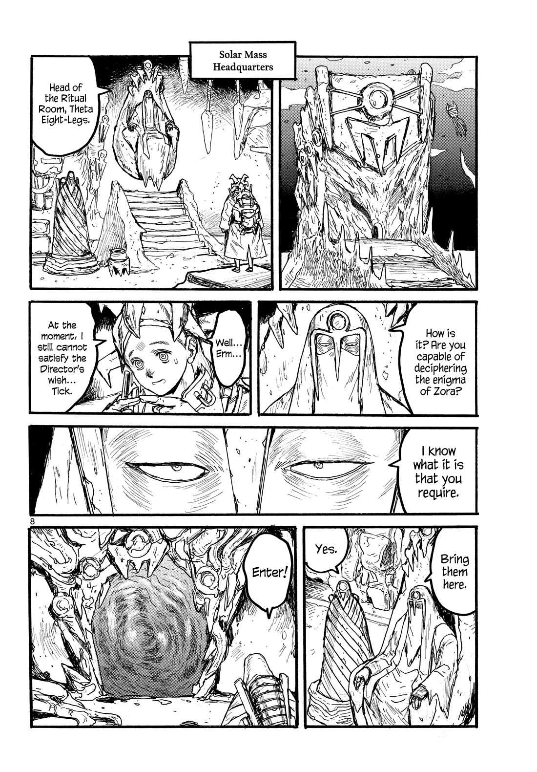 Dai Dark Chapter 54 page 8 - Chapter 54: Evil Evil Restive Horse Girl