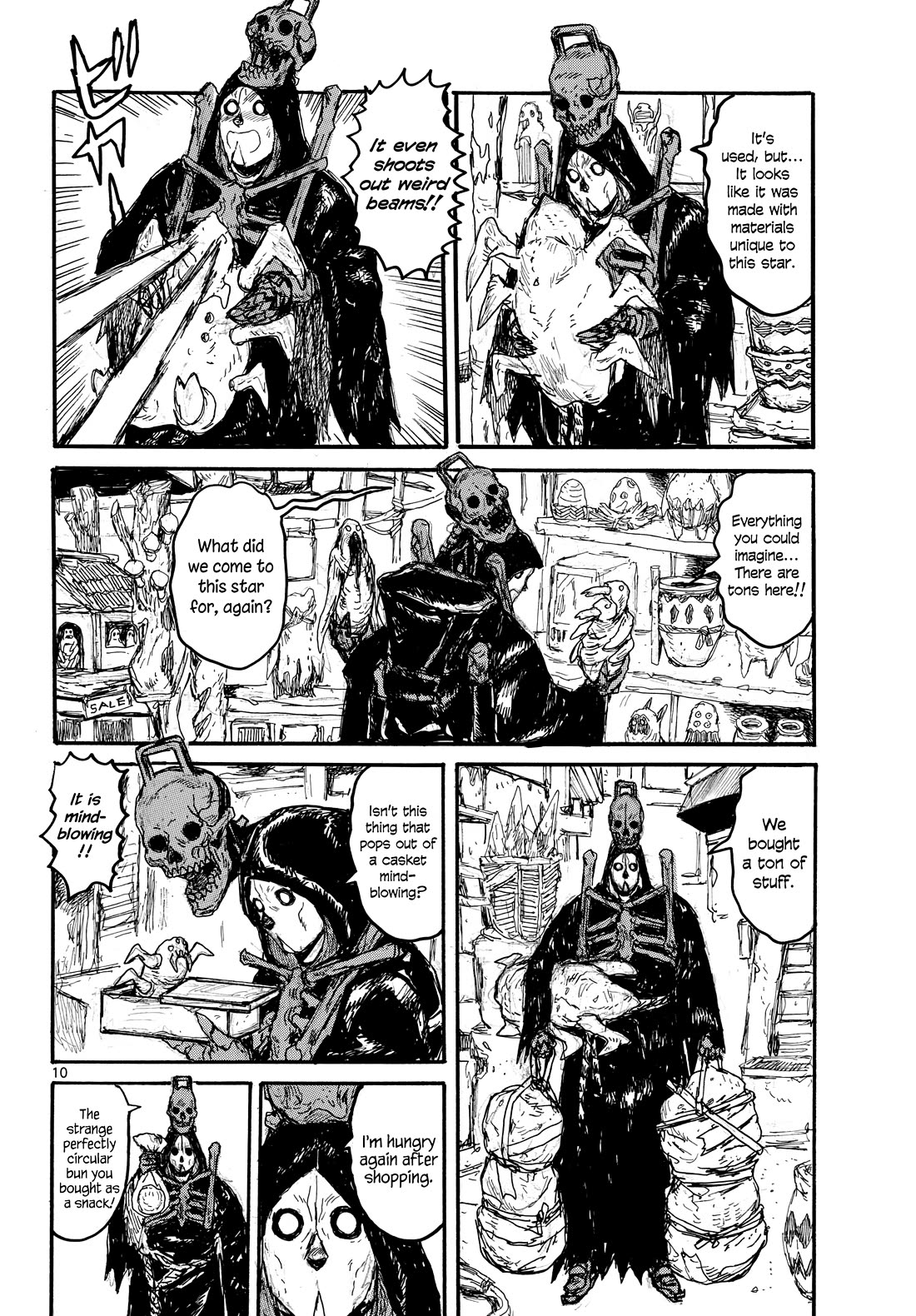 Dai Dark Chapter 55 page 10 - Chapter 55: Fine Trip, Dark Mood
