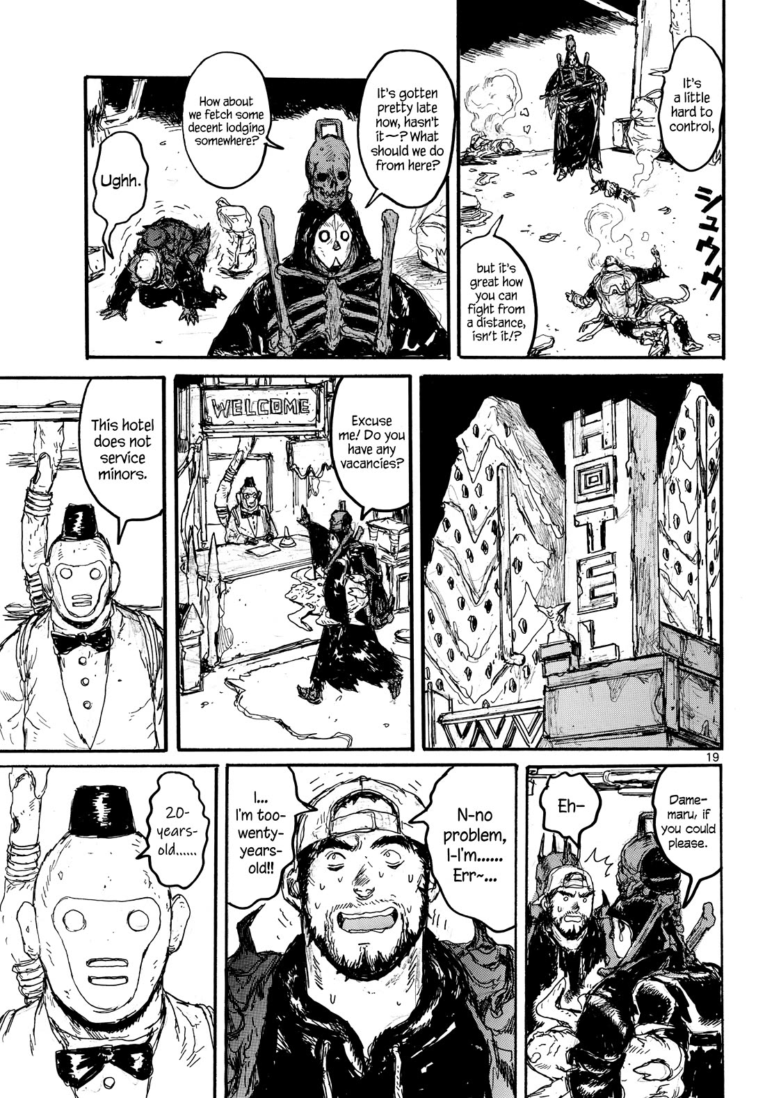Dai Dark Chapter 55 page 19 - Chapter 55: Fine Trip, Dark Mood