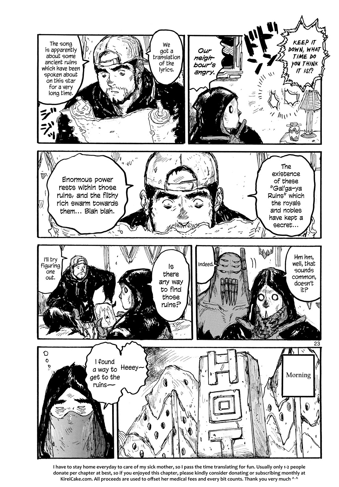 Dai Dark Chapter 55 page 23 - Chapter 55: Fine Trip, Dark Mood