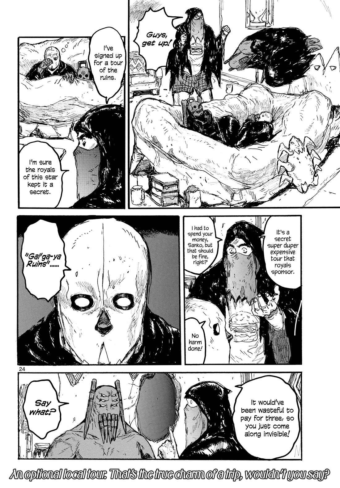 Dai Dark Chapter 55 page 24 - Chapter 55: Fine Trip, Dark Mood