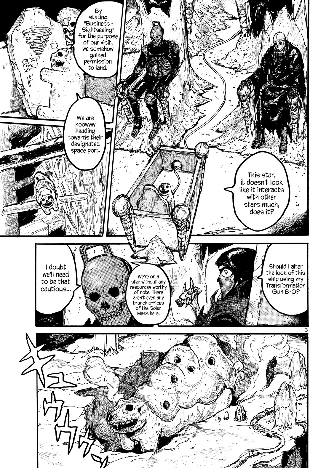 Dai Dark Chapter 55 page 3 - Chapter 55: Fine Trip, Dark Mood