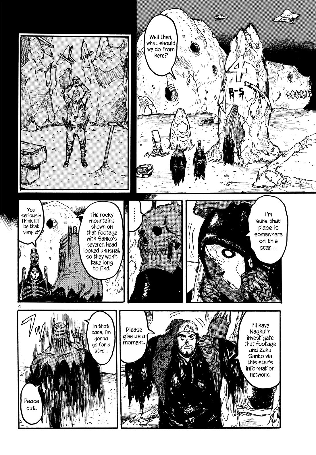 Dai Dark Chapter 55 page 4 - Chapter 55: Fine Trip, Dark Mood