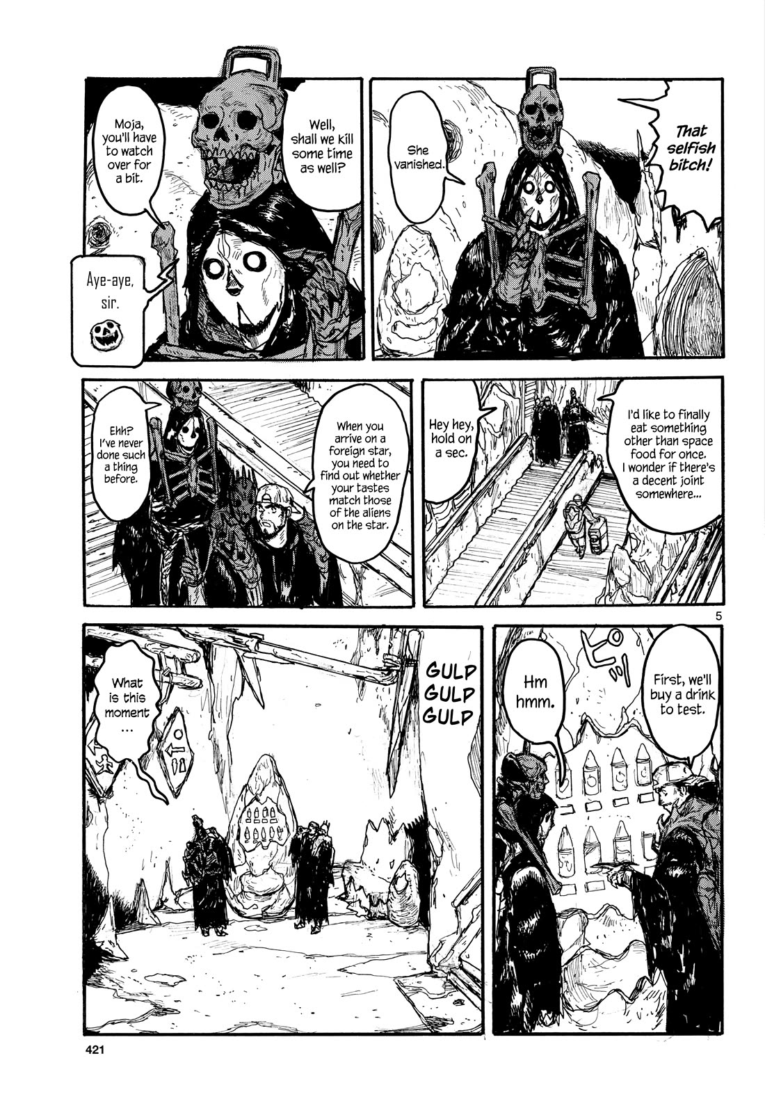 Dai Dark Chapter 55 page 5 - Chapter 55: Fine Trip, Dark Mood
