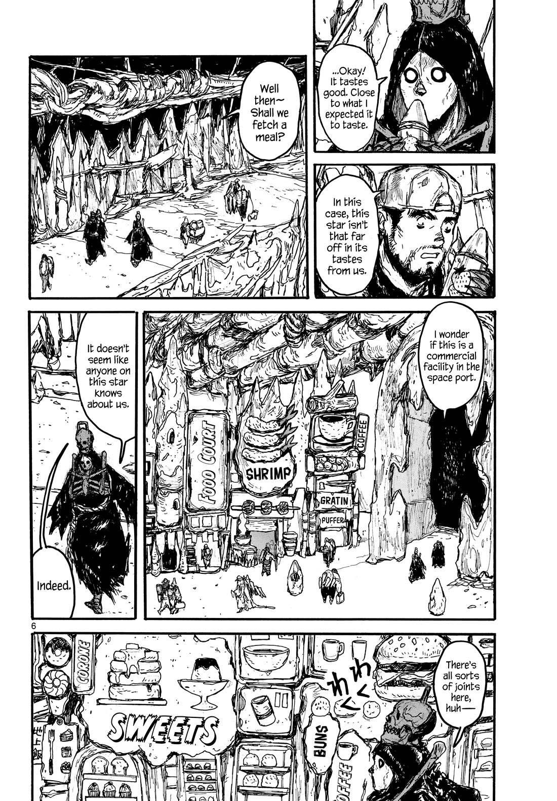 Dai Dark Chapter 55 page 6 - Chapter 55: Fine Trip, Dark Mood