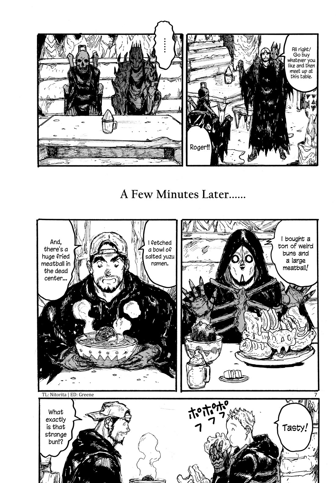 Dai Dark Chapter 55 page 7 - Chapter 55: Fine Trip, Dark Mood