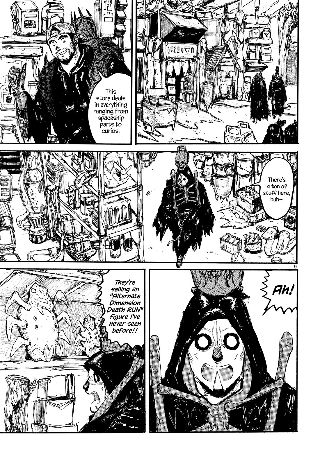 Dai Dark Chapter 55 page 9 - Chapter 55: Fine Trip, Dark Mood