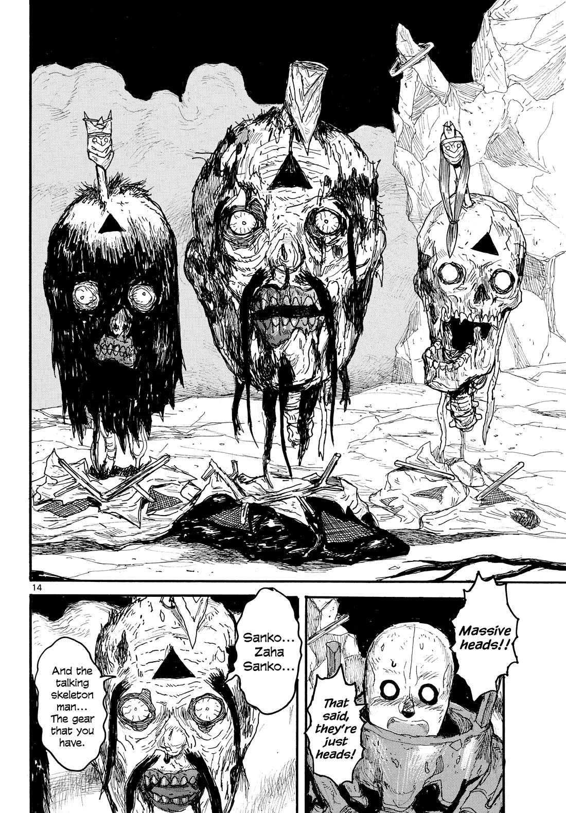 Dai Dark Chapter 57 page 14 - Chapter 57: Eye Care