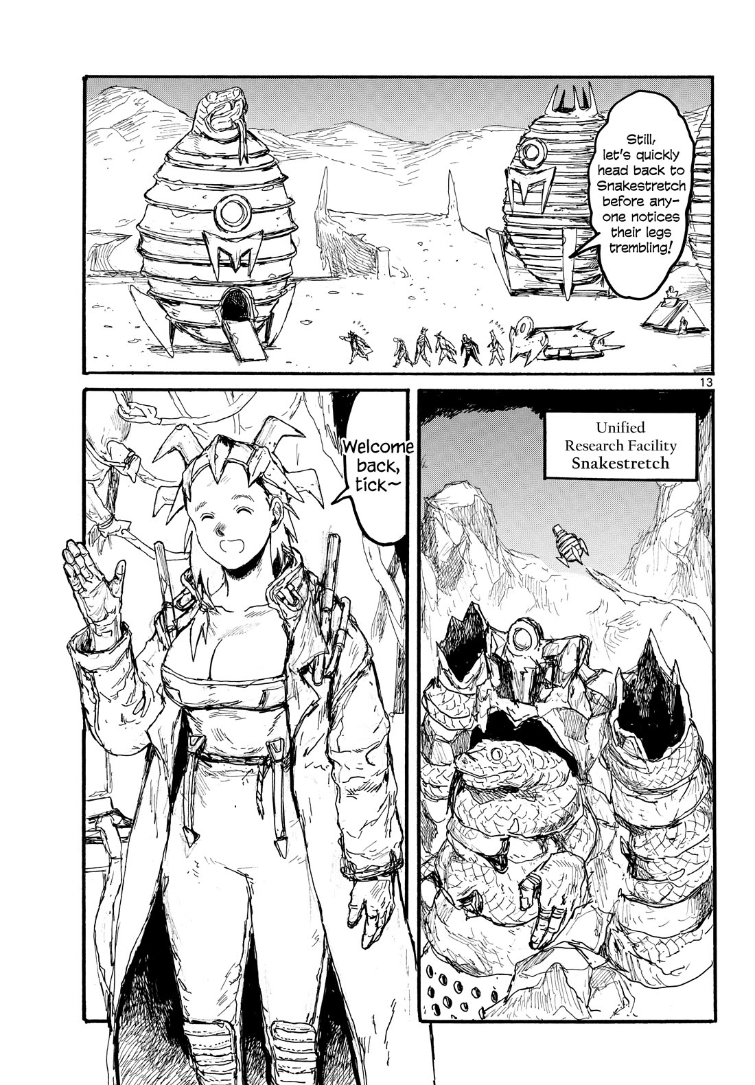 Dai Dark Chapter 58 page 13 - Chapter 58: The Rookie IV