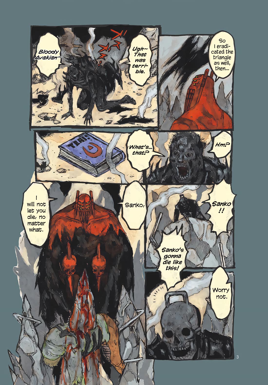 Dai Dark Chapter 58 page 3 - Chapter 58: The Rookie IV