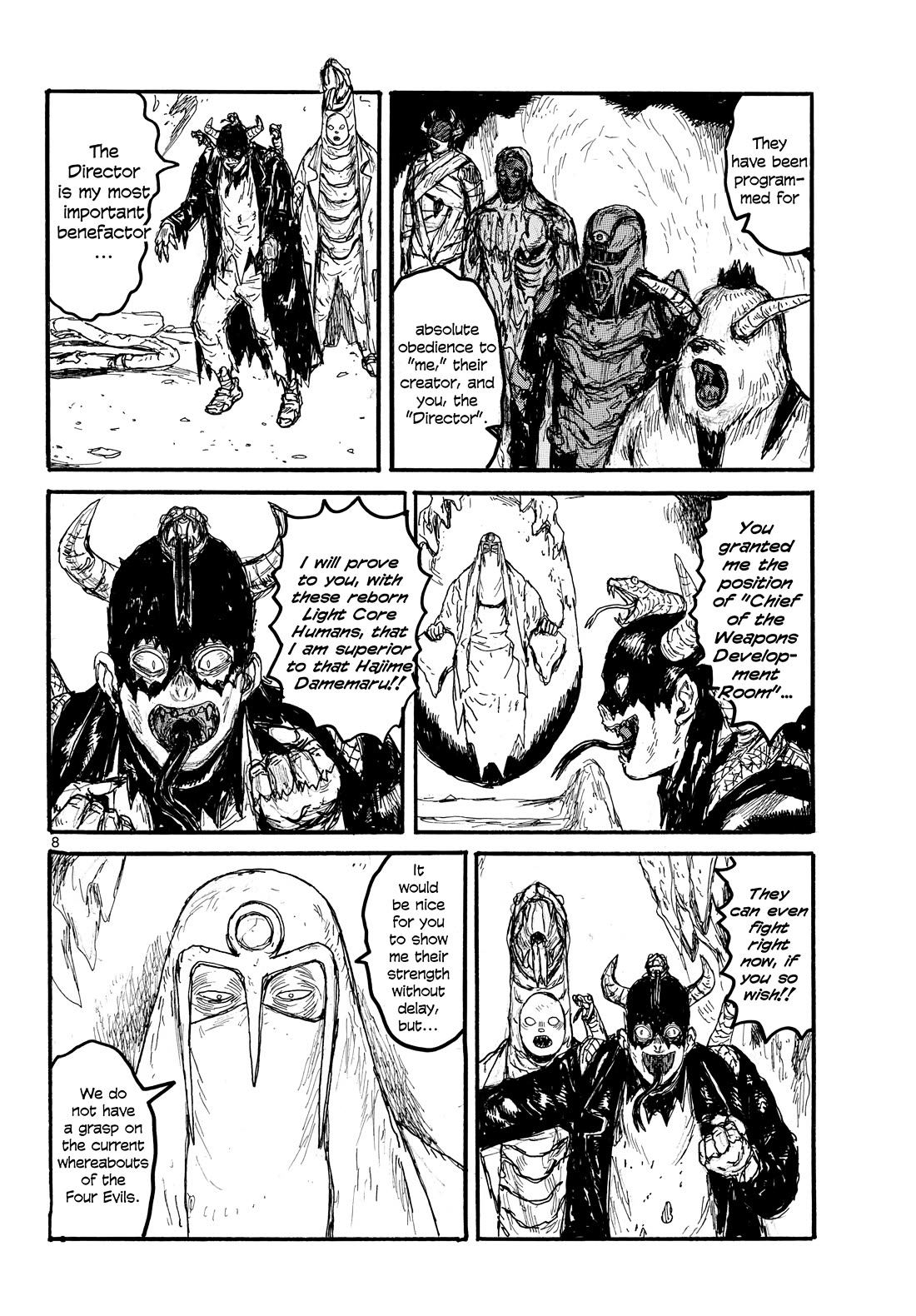 Dai Dark Chapter 58 page 8 - Chapter 58: The Rookie IV