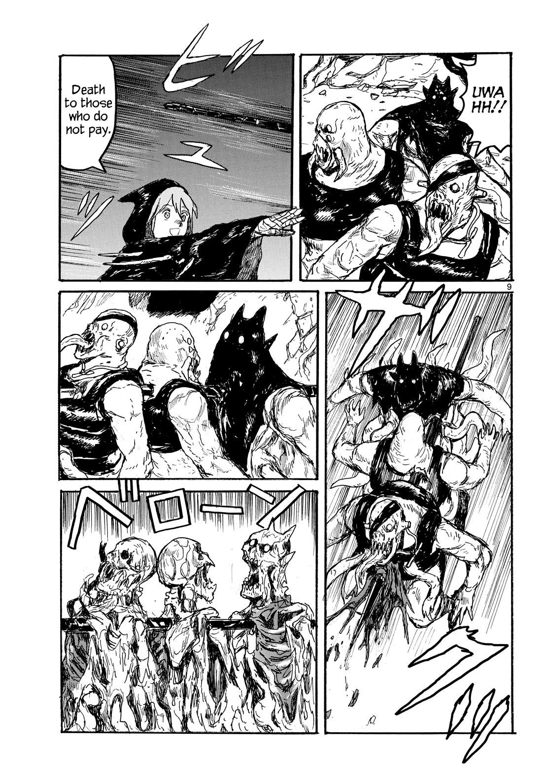 Dai Dark Chapter 59 page 9 - Chapter 59: Express Darkness Home Delivery